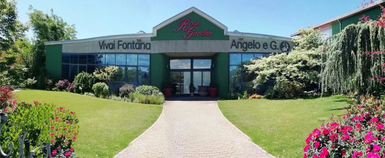 Esterno azienda rose garden fontana a verona