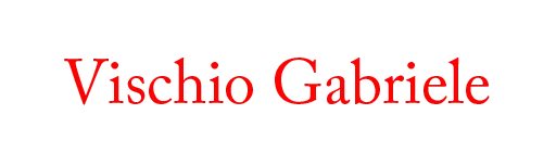 Vischio Gabriele
