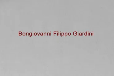 Bongiovanni Filippo Giardini